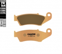 GALFER BRAKES - Pastilla de freno SINTERIZADA - Equiv: FA185R - Delant CRF/CR-KXF-RMZ-YZF